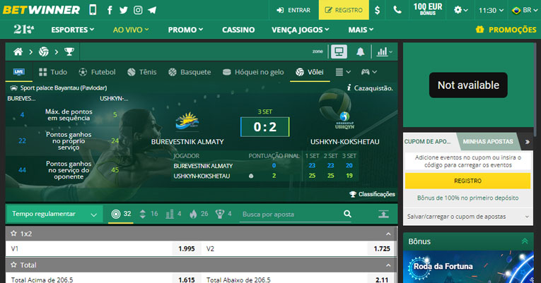 betwinner apostas ao vivo