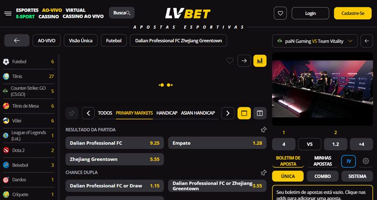 apostas ao vivo lvbet