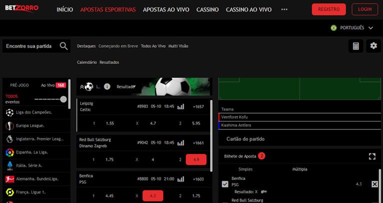 betzorro apostas esportivas